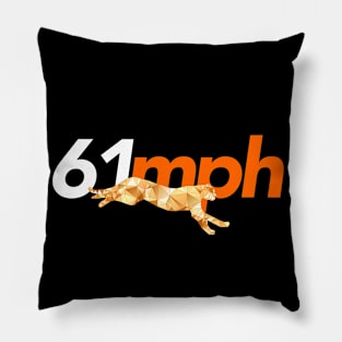 61MPH dark edition Pillow