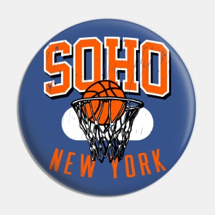 Soho New York Vintage Jersey Pin