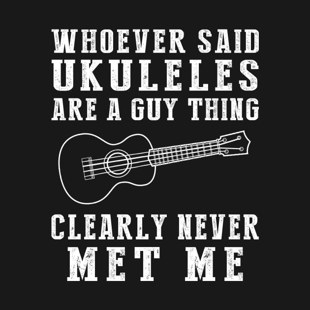 Uke-ing Stereotypes: Ukulele for Everyone! by MKGift