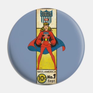 Timely Miss America Pin