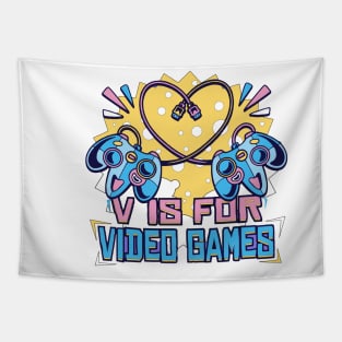 v is for video games #3 Tapestry