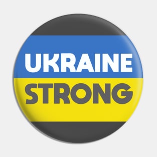 Ukraine Strong Pin