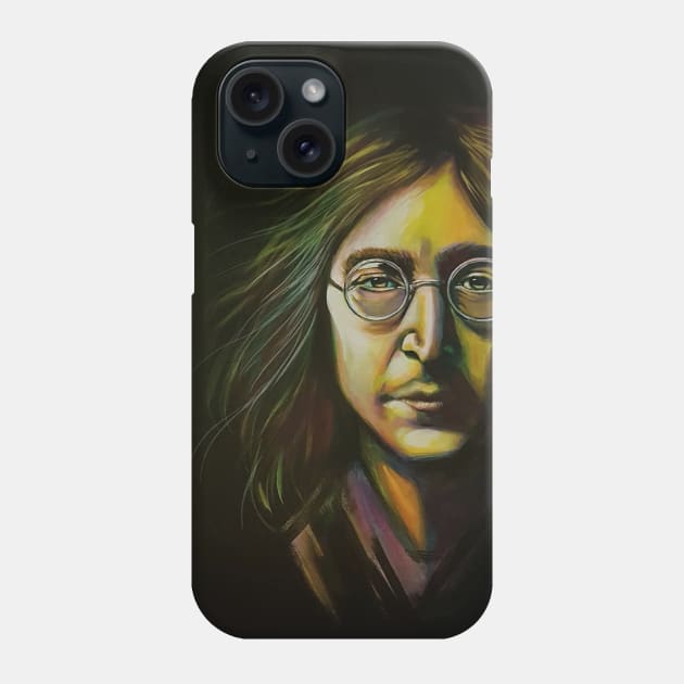 John Lennon Imagine Phone Case by StephaniePerryArt