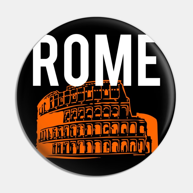 Rome Coliseum Pin by cypryanus