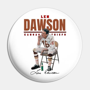 Len Dawson Aesthetic Tribute 〶 Pin