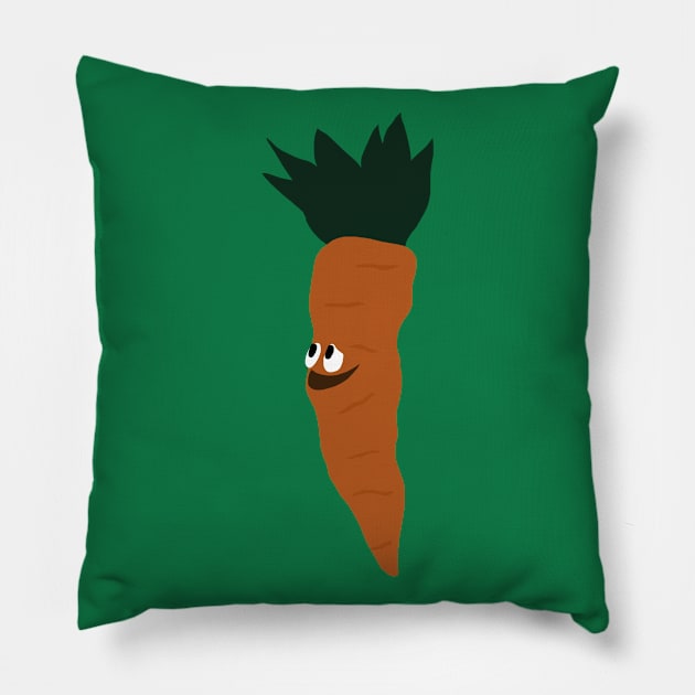 Carrot Pillow by ElviaMontemayor