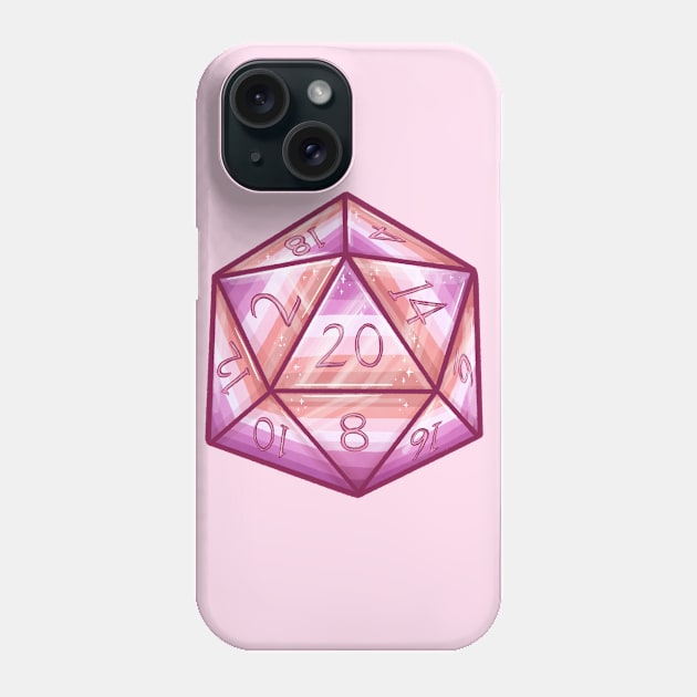 Lesbian Dice Phone Case by Jewelia