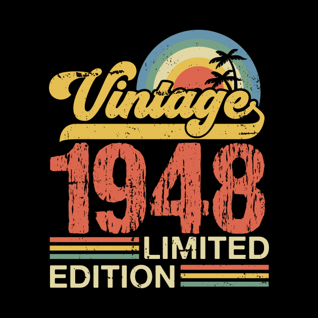 Retro vintage 1948 limited edition by Crafty Pirate 