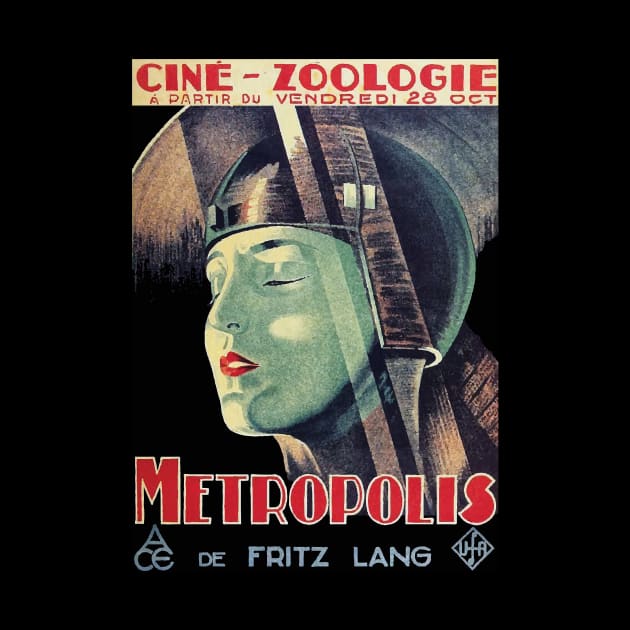 Metropolis, 1927 French Film Poster by VintageArtwork