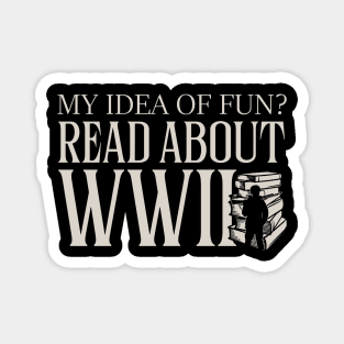 Read About WWII Magnet