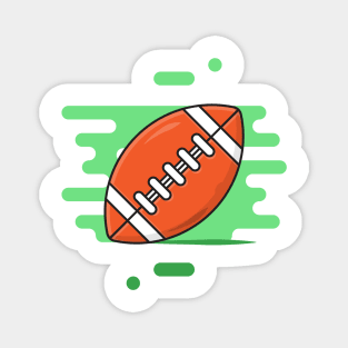 American Football Ball Magnet