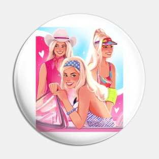 Barbie live action Pin