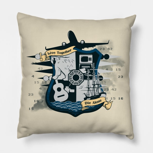 Live Together Die Alone Pillow by Kent_Zonestar