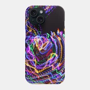 Spectrum Wave Light Painting Phone Case