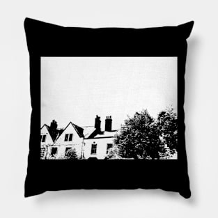 Minimalist Houses Pillow