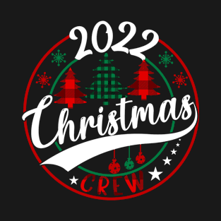 Christmas Crew Family Design T-Shirt