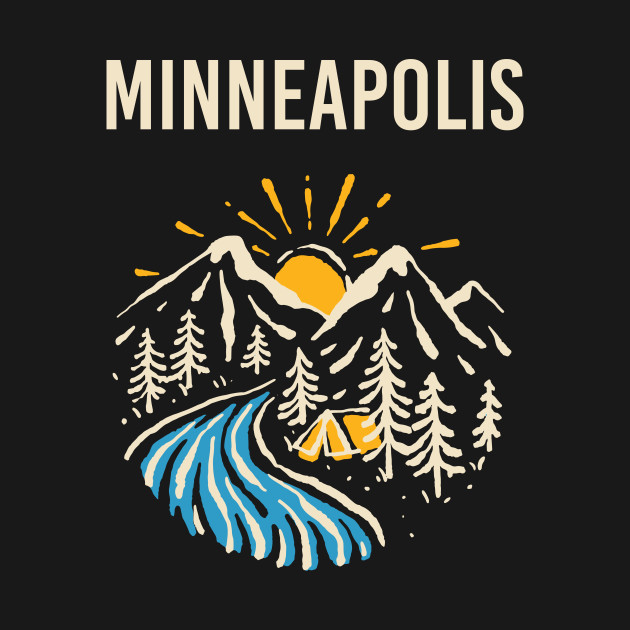 Discover Minneapolis - Minneapolis - T-Shirt