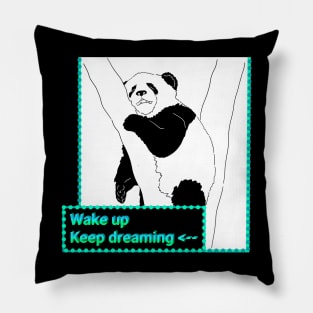 Sleepy Panda Pillow