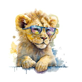 lions sunglasses T-Shirt