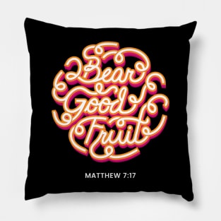 bear good fruits Pillow