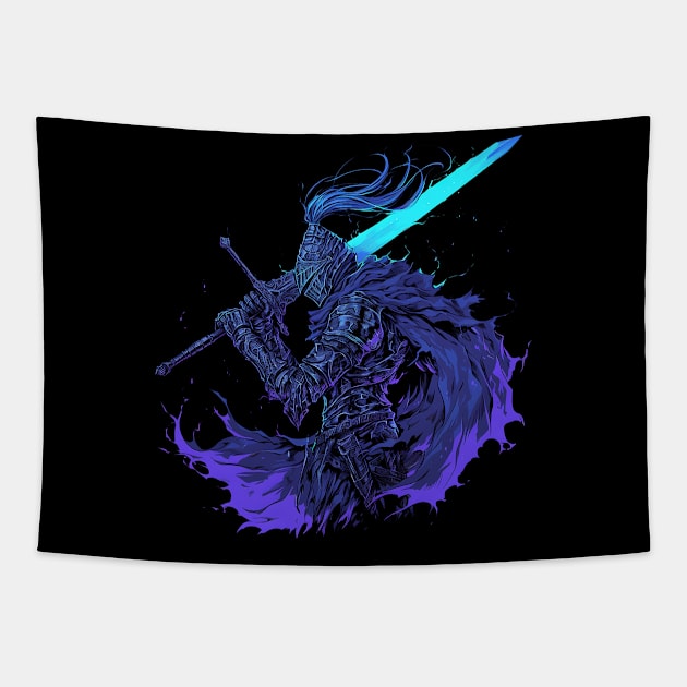 artorias of the abyss Tapestry by peterdora