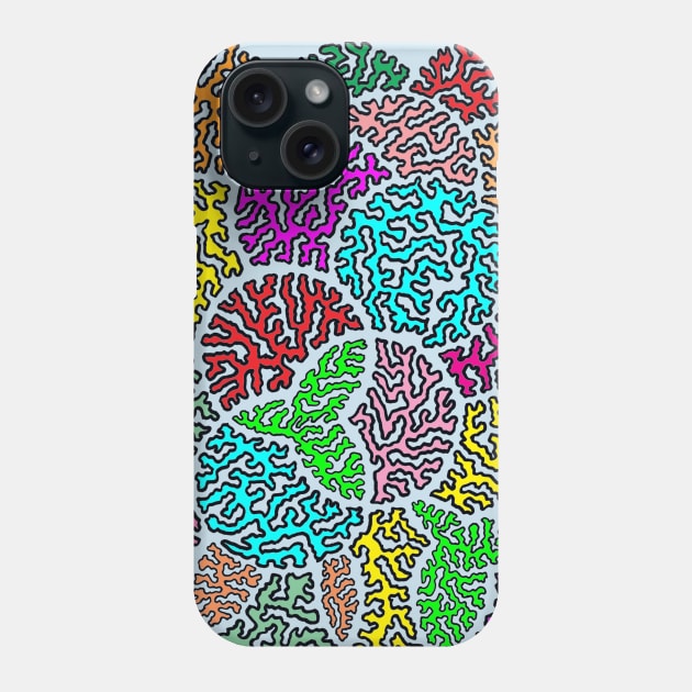 Overlapping Circles Phone Case by NightserFineArts