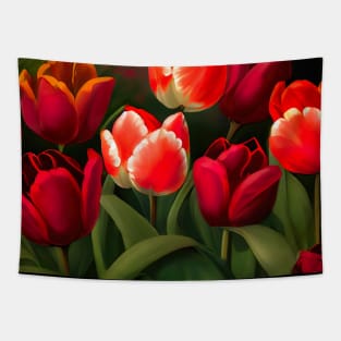 Tulip buquet Tapestry