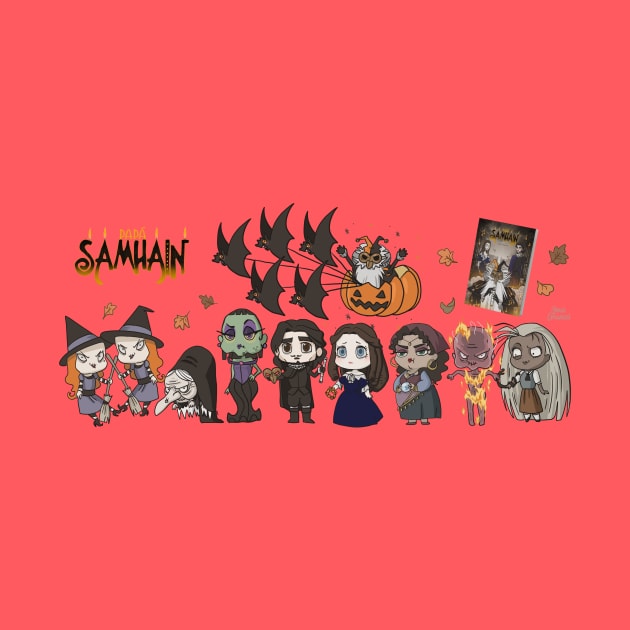 Papa Samhain chibis by JonasEmanuel