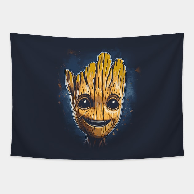 Groot Tapestry by DesignedbyWizards