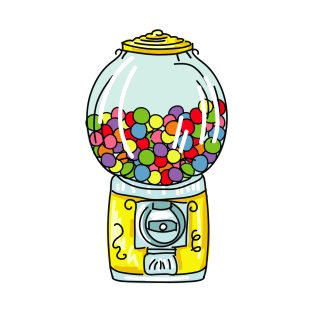 Retro Gumball Machine T-Shirt