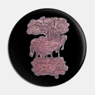 Melting Brain Pin