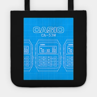 Casio CA-53W Cyanotype Tote