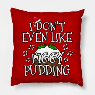 Carol Singer Figgy Pudding Christmas 2022 Pillow