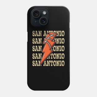 Funny Sports San Antonio Proud Name Basketball Classic Phone Case