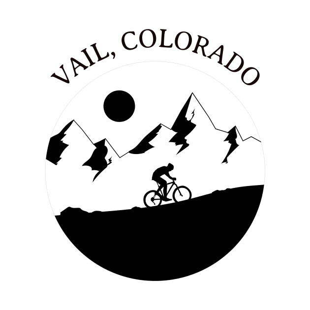 Vail, Colorado by Mountain Morning Graphics