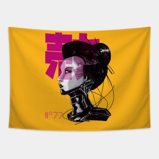 cyber girl 77 Tapestry