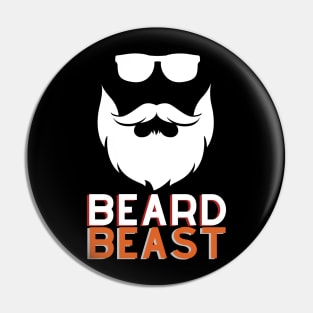 Beard Beast Pin