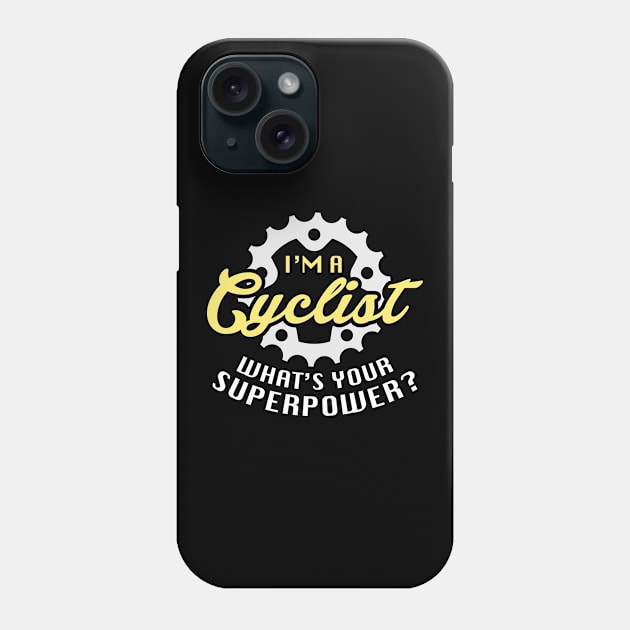 I’m A Cyclist Phone Case by CreativeJourney