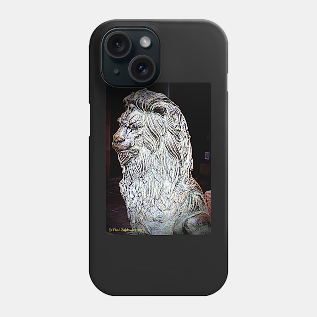 Bronze lion Phone Case by thadz