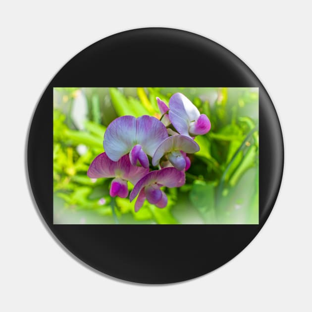 Sweet Pea Blossom Pin by zigzagr63