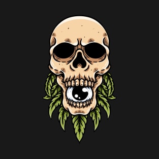 Skull And Cannabis T-Shirt