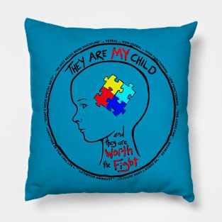 Proud parent of a child with autism Pillow