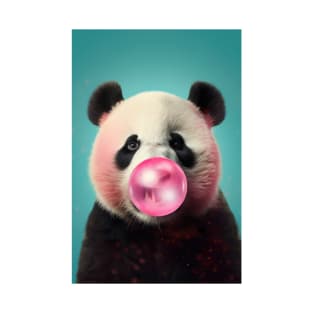 Bubblegum Panda Bear T-Shirt