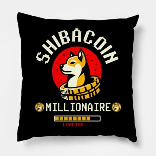 Shiba inu Coin Crypto Token Cryptocurrency Wallet Shiba Army Pillow