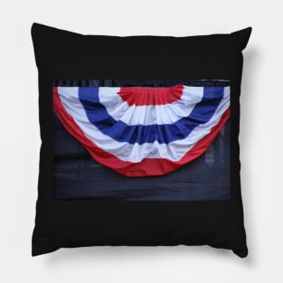 American Patriotic Banner Pillow
