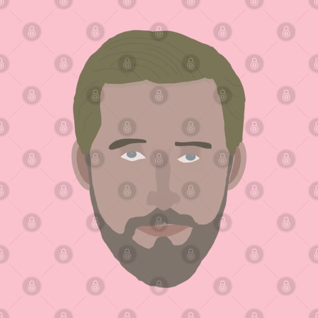 Ryan Gosling Head by JorisLAQ