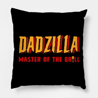 Dadzilla Fathers Day Pillow