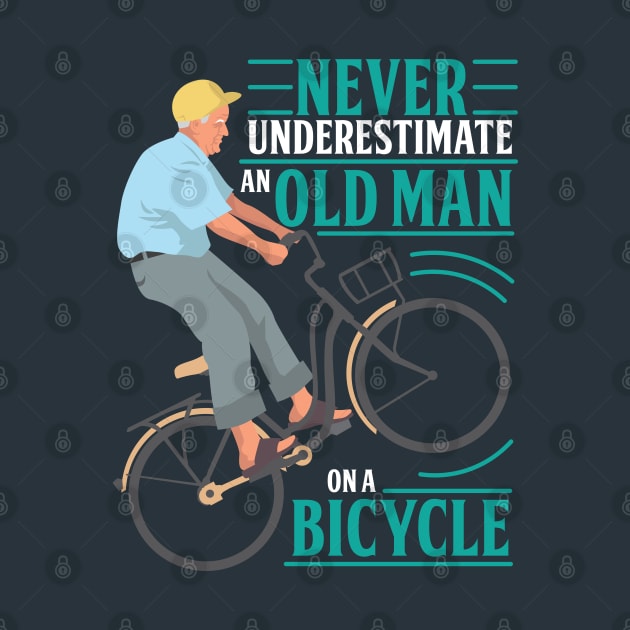 Never Underestimate An Old Man On a Bicycle by andantino