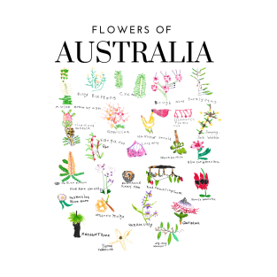 Flowers of Australia by Isabella T-Shirt