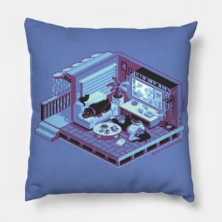 isometric room I Pillow